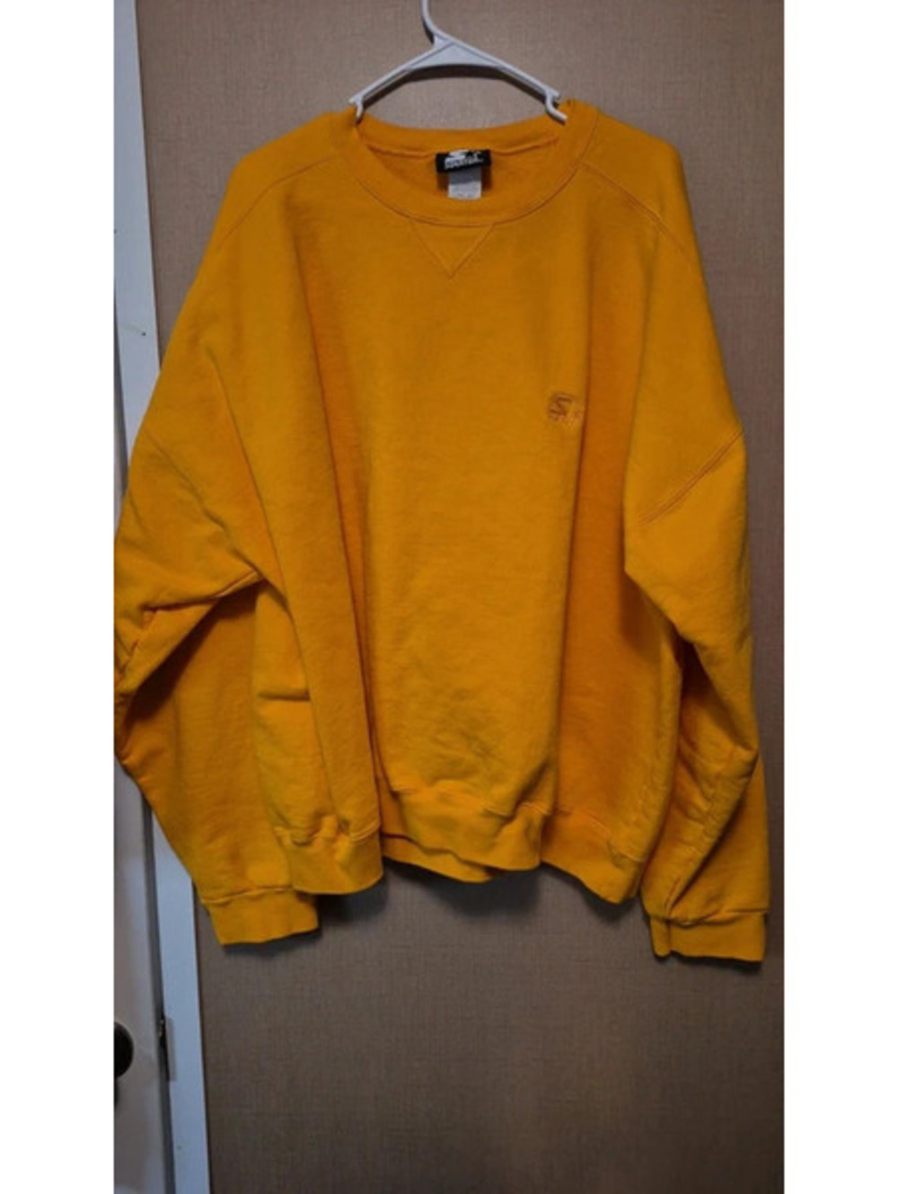 Vintage Yellow Starter Crewneck Sweatshirt
